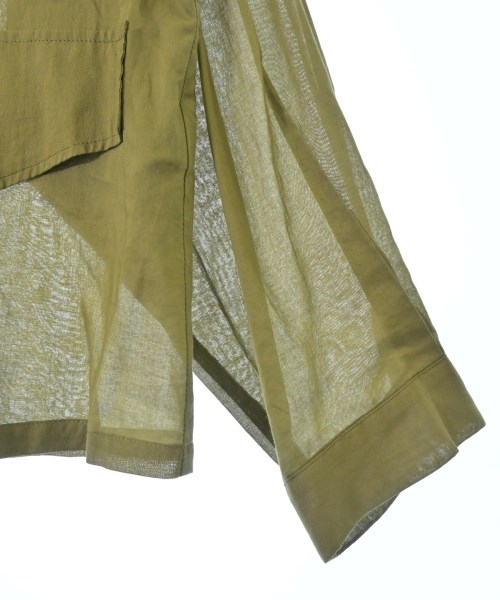 mizuiro ind（ミズイロインド）ブラウス カーキ サイズ:F レディース/2200668468053