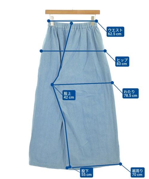 mizuiro ind（ミズイロインド）その他 青 サイズ:2(M位) レディース/2200669400021