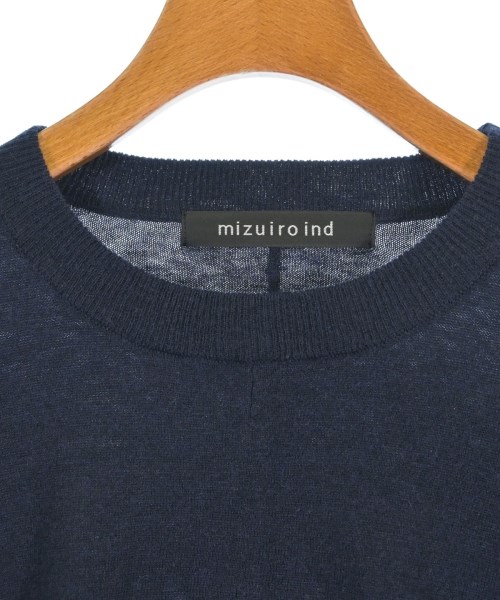 mizuiro ind（ミズイロインド）ニット・セーター 紺 サイズ:F レディース/2200669878042