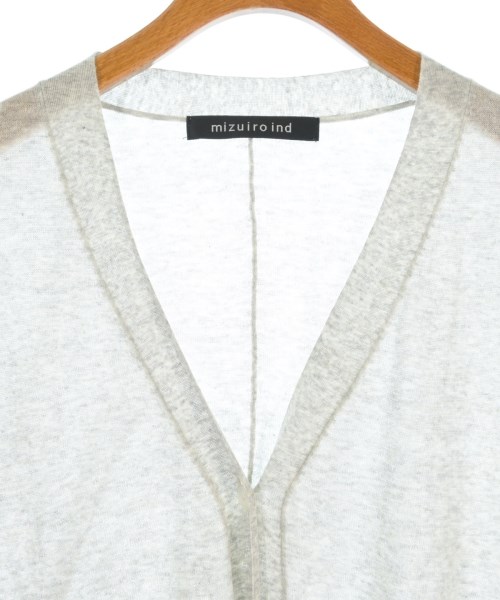 mizuiro ind（ミズイロインド）カーディガン グレー サイズ:F レディース/2200669878066