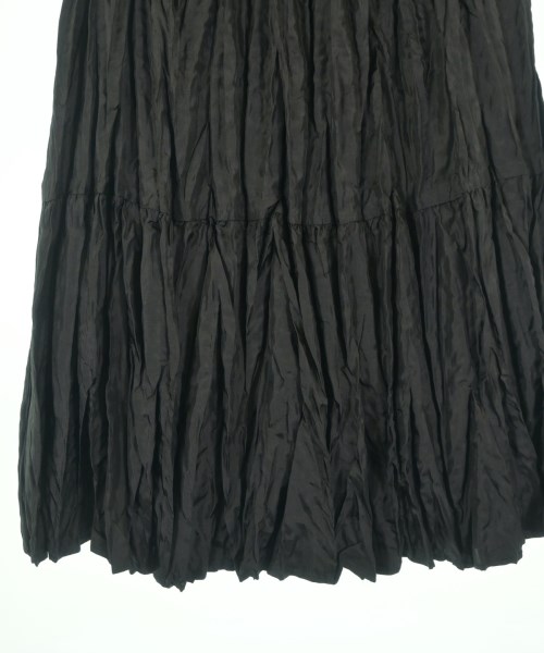 mizuiro ind（ミズイロインド）ロング・マキシ丈スカート 黒 サイズ:-(XS位) レディース/2200669878158