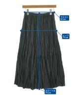 mizuiro ind（ミズイロインド）ロング・マキシ丈スカート 黒 サイズ:-(XS位) レディース/2200669878158