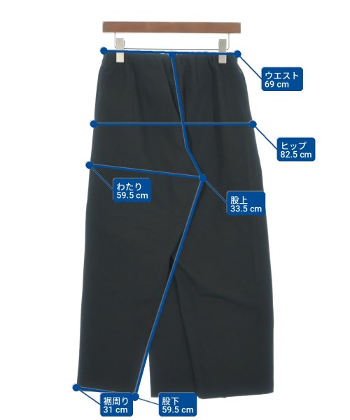 mizuiro ind（ミズイロインド）スラックス 黒 サイズ:-(M位) レディース/2200725523251
