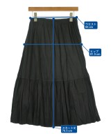 mizuiro ind（ミズイロインド）ロング・マキシ丈スカート 黒 サイズ:-(M位) レディース/2200730212126