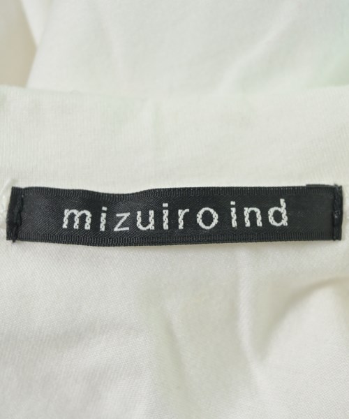 mizuiro ind（ミズイロインド）ポロシャツ 白 サイズ:F レディース/2200730505044