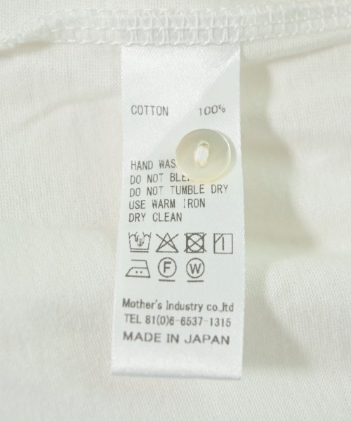 mizuiro ind（ミズイロインド）ポロシャツ 白 サイズ:F レディース/2200730505044