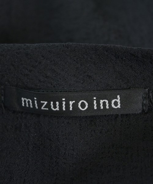mizuiro ind（ミズイロインド）ブラウス 黒 サイズ:F レディース/2200731651092