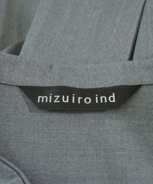 mizuiro ind（ミズイロインド）カジュアルシャツ グレー サイズ:F レディース/2200725565091
