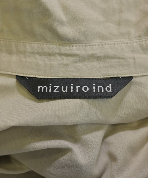 mizuiro ind（ミズイロインド）シャツワンピース ベージュ サイズ:F レディース/2200732540104