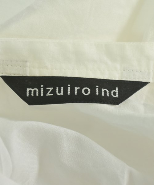 mizuiro ind（ミズイロインド）カジュアルシャツ 白 サイズ:F レディース/2200733233029