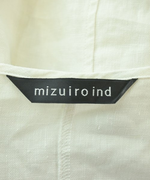 mizuiro ind（ミズイロインド）ワンピース 白 サイズ:-(S位) レディース/2200733378010