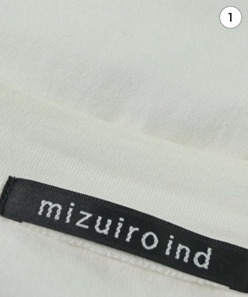 mizuiro ind（ミズイロインド）Tシャツ・カットソー 白 サイズ:F レディース/2200733379079