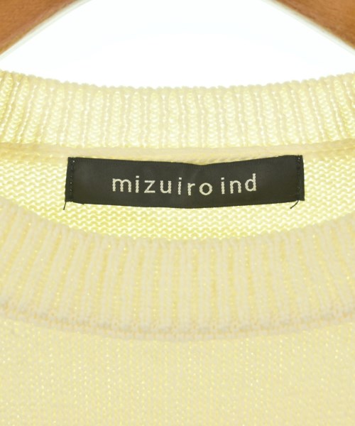 mizuiro ind（ミズイロインド）ニット・セーター 白 サイズ:F レディース/2200726100154