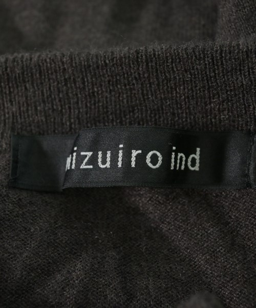 mizuiro ind（ミズイロインド）カーディガン 茶 サイズ:F レディース/2200729821131