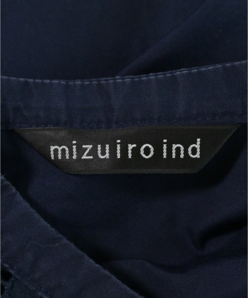 mizuiro ind（ミズイロインド）ブラウス 紺 サイズ:F レディース/2200735441019