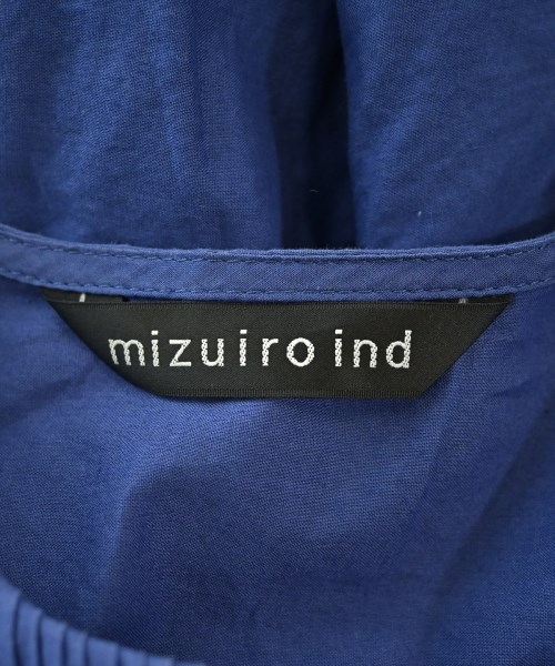 mizuiro ind（ミズイロインド）ブラウス 青 サイズ:F レディース/2200716156130