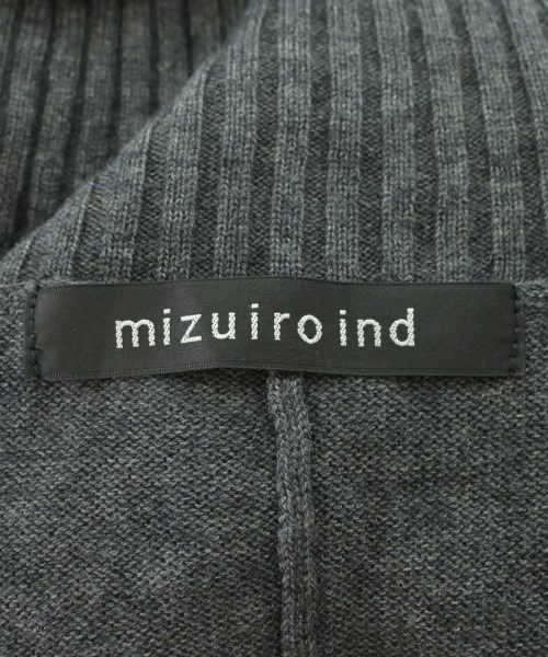 mizuiro ind（ミズイロインド）ニット・セーター グレー サイズ:F レディース/2200717230020