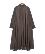 mizuiro ind（ミズイロインド）シャツワンピース 茶 サイズ:F レディース/2200720355055
