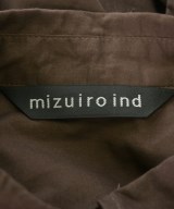 mizuiro ind（ミズイロインド）シャツワンピース 茶 サイズ:F レディース/2200720355055