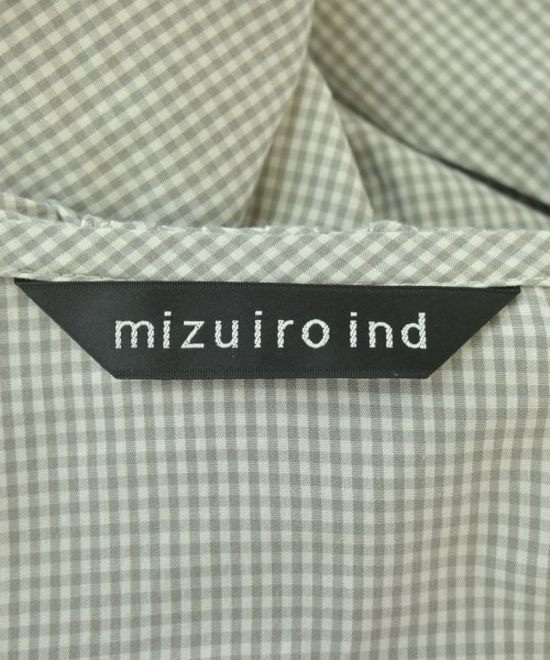 mizuiro ind（ミズイロインド）カジュアルシャツ グレー サイズ:F レディース/2200720390025