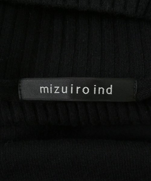 mizuiro ind（ミズイロインド）ニット・セーター 黒 サイズ:F レディース/2200716960072