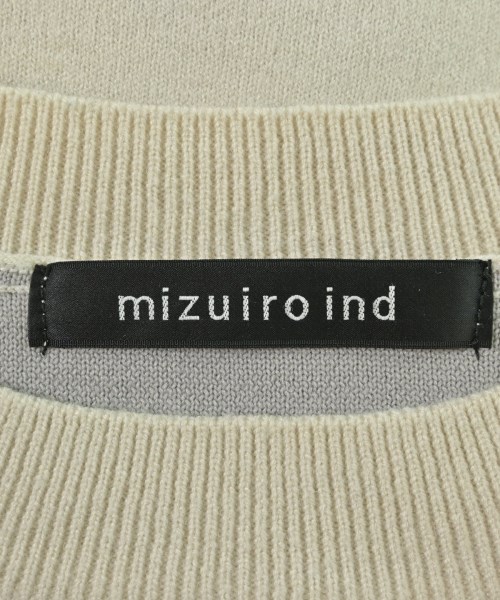 mizuiro ind（ミズイロインド）ニット・セーター ベージュ サイズ:F レディース/2200716960089