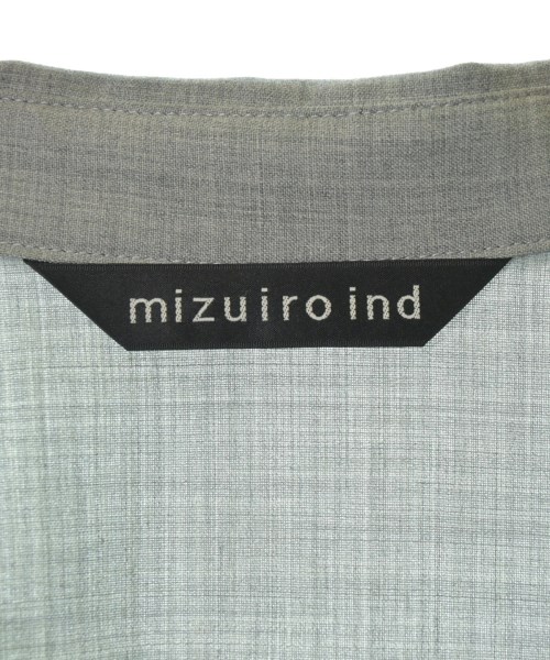 mizuiro ind（ミズイロインド）カジュアルシャツ グレー サイズ:F レディース/2200723395041