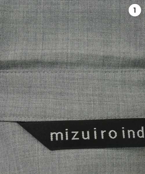 mizuiro ind（ミズイロインド）カジュアルシャツ グレー サイズ:F レディース/2200723395041