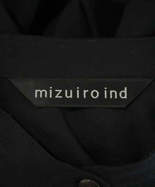 mizuiro ind（ミズイロインド）シャツワンピース 黒 サイズ:-(M位) レディース/2200717889105