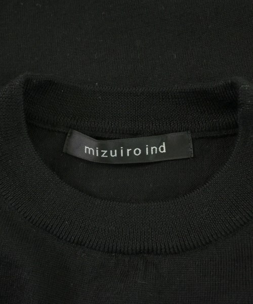 mizuiro ind（ミズイロインド）ニット・セーター 黒 サイズ:F レディース/2200717889181