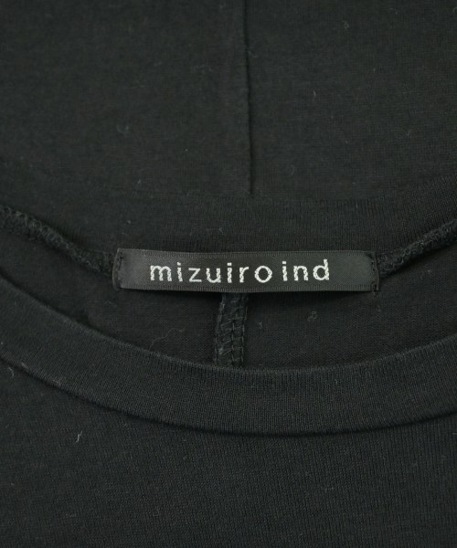 mizuiro ind（ミズイロインド）Tシャツ・カットソー 黒 サイズ:F レディース/2200717889211