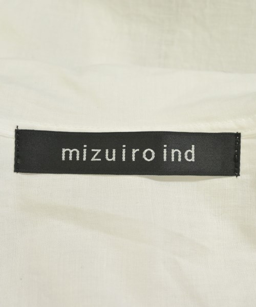 mizuiro ind（ミズイロインド）カジュアルシャツ 白 サイズ:F レディース/2200721112282
