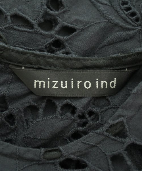 mizuiro ind（ミズイロインド）ブラウス 紺 サイズ:F レディース/2200721112305