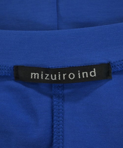 mizuiro ind（ミズイロインド）Tシャツ・カットソー 青 サイズ:F レディース/2200721112442