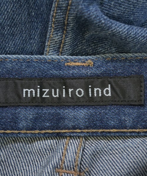 mizuiro ind（ミズイロインド）デニムパンツ 青 サイズ:2(M位) レディース/2200721802022
