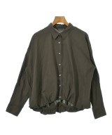 mizuiro ind（ミズイロインド）ブラウス 茶 サイズ:F レディース/2200723612032