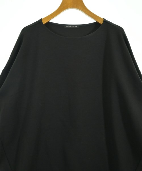mizuiro ind（ミズイロインド）Tシャツ・カットソー 黒 サイズ:F レディース/2200726418013