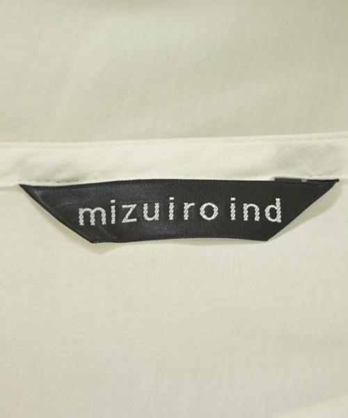 mizuiro ind（ミズイロインド）カジュアルシャツ 白 サイズ:F レディース/2200721803135