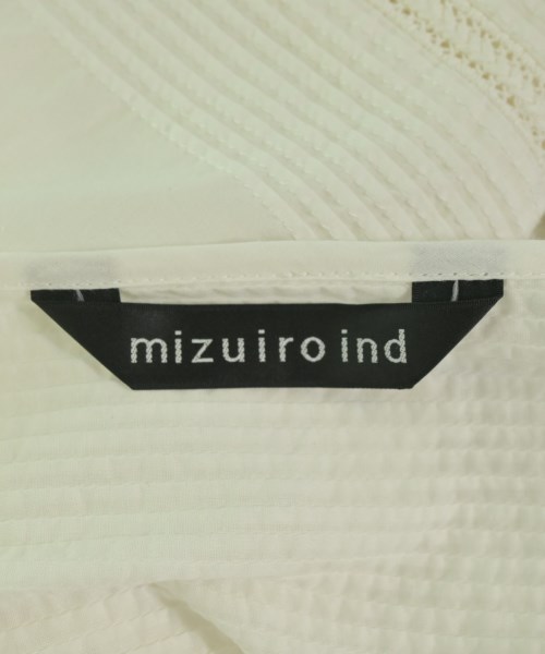 mizuiro ind（ミズイロインド）ワンピース 白 サイズ:F レディース/2200722140048