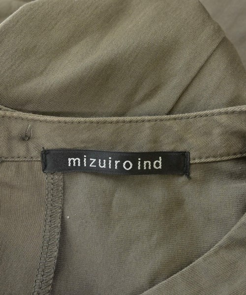 mizuiro ind（ミズイロインド）ワンピース 茶 サイズ:F レディース/2200722258040