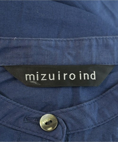 mizuiro ind（ミズイロインド）カジュアルシャツ 青 サイズ:F レディース/2200722258057