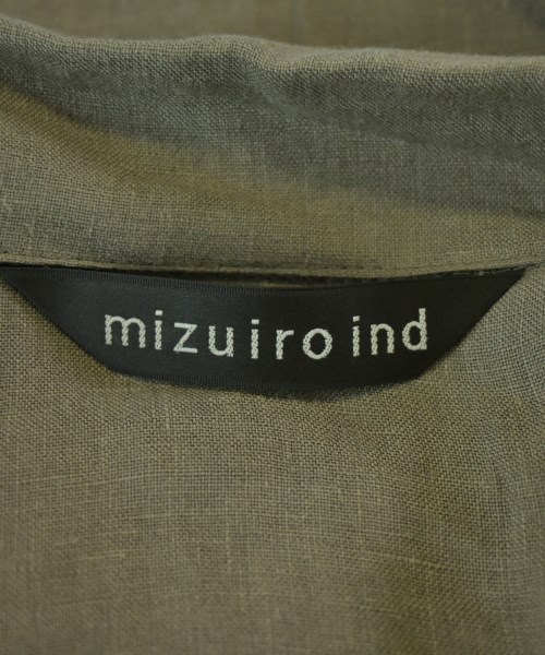 mizuiro ind（ミズイロインド）カジュアルジャケット カーキ サイズ:F レディース/2200724286010