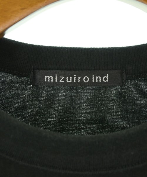 mizuiro ind（ミズイロインド）Tシャツ・カットソー 黒 サイズ:F レディース/2200721488035