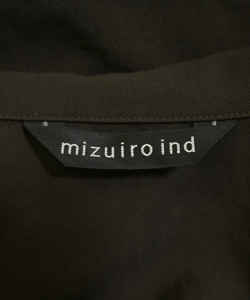 mizuiro ind（ミズイロインド）テーラードジャケット 茶 サイズ:F レディース/2200723345053