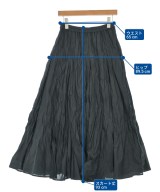 mizuiro ind（ミズイロインド）ロング・マキシ丈スカート 黒 サイズ:-(M位) レディース/2200723391036