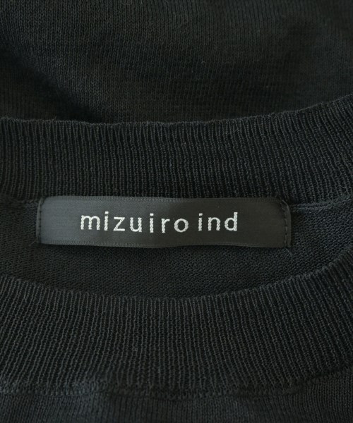 mizuiro ind（ミズイロインド）ニット・セーター 黒 サイズ:-(L位) レディース/2200681155091