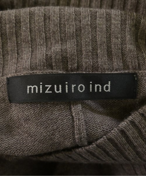 mizuiro ind（ミズイロインド）ニット・セーター グレー サイズ:F レディース/2200661311028