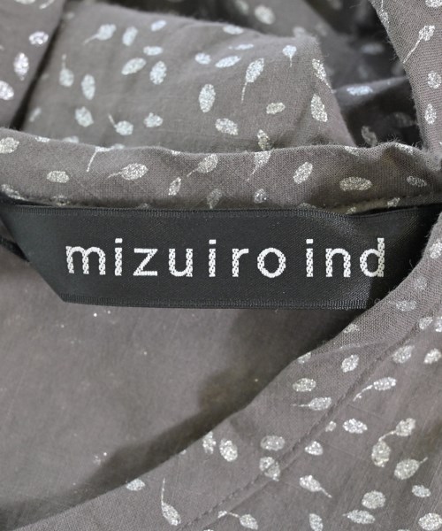mizuiro ind（ミズイロインド）ブラウス 茶 サイズ:F レディース/2200679560081
