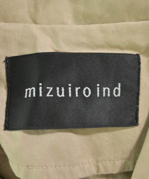 mizuiro ind（ミズイロインド）ステンカラーコート ベージュ サイズ:-(M位) レディース/2200686762058