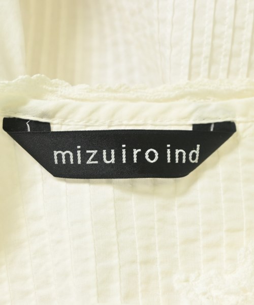 mizuiro ind（ミズイロインド）ブラウス 白 サイズ:F レディース/2200686865049